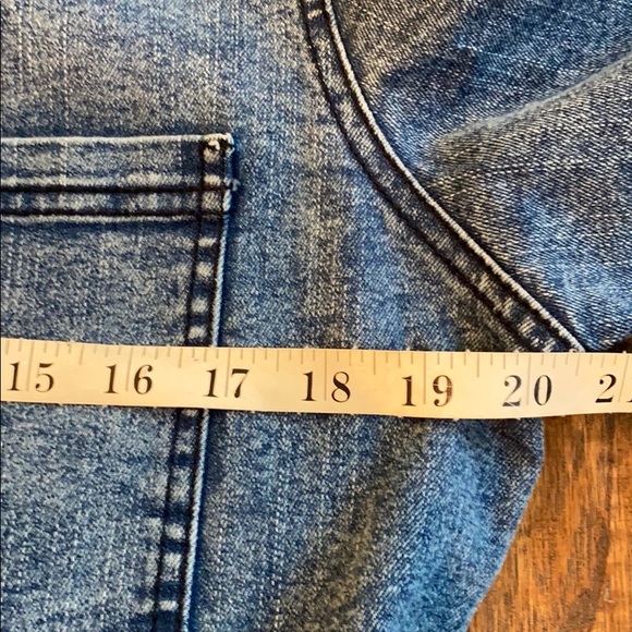 Wild Fable denim jumpsuit boilersuit acid wash M - Picture 8 of 8